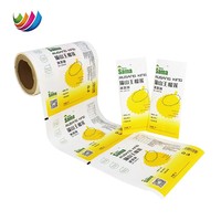 Sacs d'emballage en plastique pour bâtonnets glacés, sacs à crème glacée jetables de qualité alimentaire personnalisés, sacs à crème glacée en papier thermoscellables