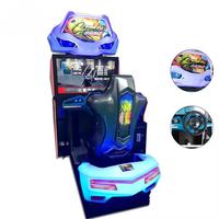Machine de jeu vidéo de simulateur d'arcade de course de voiture Cruisin Blast à jetons | Machine de jeu de voiture de conduite pour Game Center