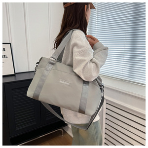 Sacs de voyage pliables, sacs de voyage imperméables, sacs de voyage pour femmes, grande capacité, sacs de voyage multifonctionnels, sacs à main - Product Image 6