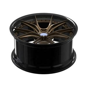 ล้อคาร์บอนไฟเบอร์ฟอร์จ น้ำหนักเบาพิเศษ ประสิทธิภาพสูง OEM 5x100 5x108 5x112 5x114.3 5x120 5x130 Porschee 911 GT3 <span class=keywords><strong>RS</strong></span> 997.2 991 - Product Image 1