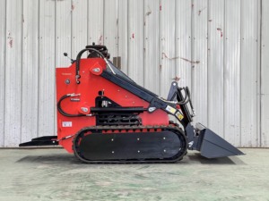 मुफ्त शिपिंग उच्च गुणवत्ता वाले छोटे स्किड स्टीड लोडर सुपर सस्ता चीन मशीनरी व्हील स्केड लोडर स्किड स्टीड - Product Image 2