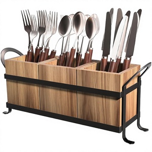 Wooden Modern Portable Single Tier Bottle <b>Rack</b> Holder with Metal Stand Detachable Design for <b>Kitchen</b> <b>Storage</b> <b>Kitchen</b> Decoration - Product Image 1