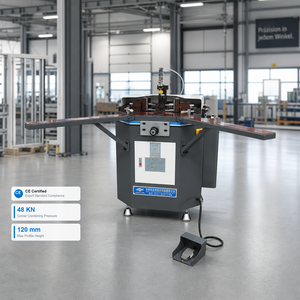 Raam-en deuropeningsmachines Casement Frame 90 graden persgordijnmuur fabricage hoekplooimachine - Product Image 1