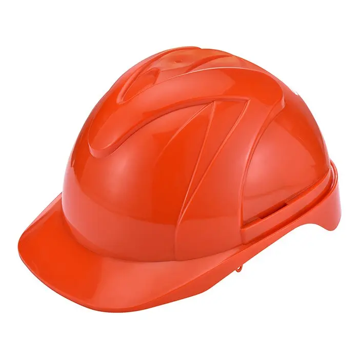 Meilleure vente, casque de protection spécial rouge à fente de travail et de sauvetage avec casque de sécurité réglable à 4 points