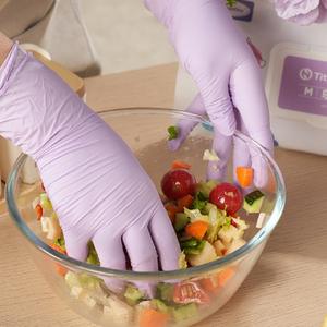 高品質使い捨てニトリル手袋 5ミル厚 <span class=keywords><strong>2XL</strong></span>サイズ 非滅菌 パウダーフリー キッチン・食品用 - Product Image 4