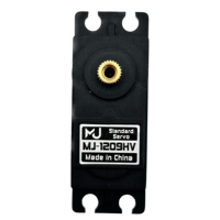 Moteurs servo numériques programmables MJ-1209HV 8,4 V 15 kg-cm à engrenages métalliques en bronze pour pièces d'avion RC, voiture, bateau – Haute performance