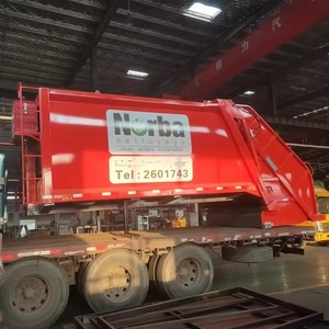 Garbage Compactor Truck Sealed Body 10cbm 12cbm Manual Diesel Gearbox Motor Rear Loader Refuse Transport Waste Collection - Product Image 4