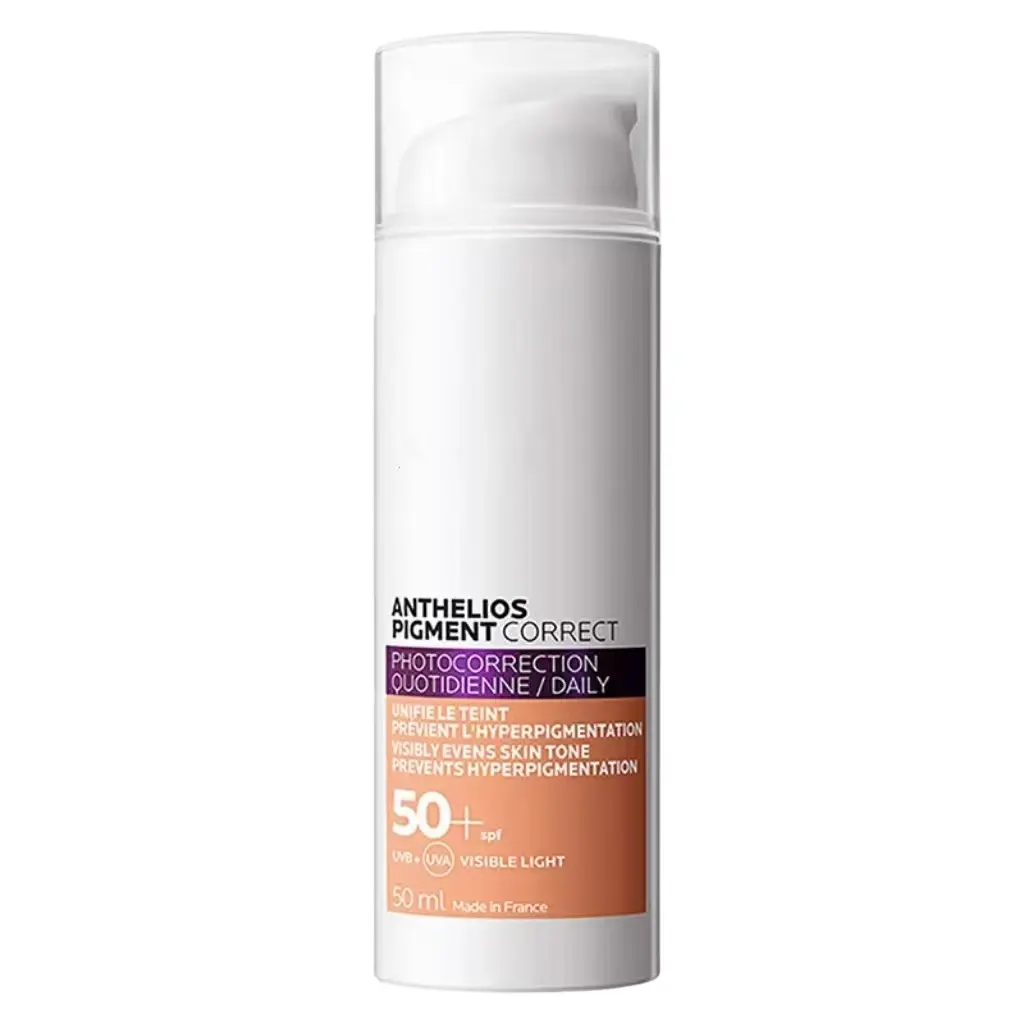 posay spf 50 anthelios pigment correct sunscreen 50ml