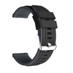 Pulsera de silicona ajustable de dos tonos de 22MM para <span class=keywords><strong>Huawei</strong></span> <span class=keywords><strong>GT</strong></span> <span class=keywords><strong>2</strong></span> <span class=keywords><strong>46mm</strong></span>/<span class=keywords><strong>GT</strong></span> Active <span class=keywords><strong>46mm</strong></span> HONOR Magic <span class=keywords><strong>Smartwatch</strong></span> personalizable - Product Image 3