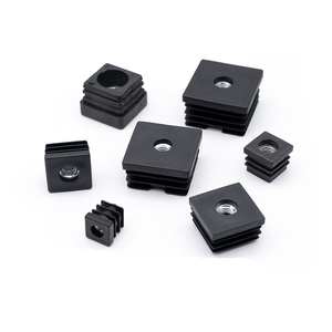 19mm <strong>Plastic</strong> End Plug with Nut for Furniture Pads Desk Table Chair <strong>Sofa</strong> Leg Insert Tube End <strong>Cover</strong> - Product Image 5