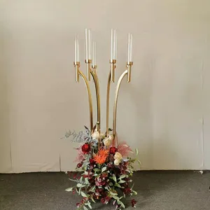 Giá Rẻ Candle Holder 8 Heads Nến Cao Đứng Vật Phẩm Trang Trí Cho Đám Cưới