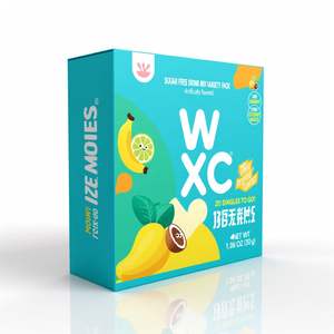 F2C prix de gros Tropical Escape mélange pour boisson aquatique, 20 pièces | citron vert, banane, noix de coco et mangue, sans sucre et sans caféine - Product Image 1