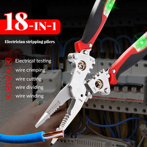 2025 sangle épaissie avec fonction de détection d'électricité <span class=keywords><strong>pince</strong></span> à dénuder pliante <span class=keywords><strong>pince</strong></span> à <span class=keywords><strong>sertir</strong></span> pour électriciens outil à main - Product Image 3