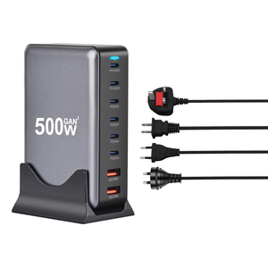 <span class=keywords><strong>Chargeur</strong></span> mural USB multifonctionnel 1000W GaN à charge rapide PD, adaptateur USB Type C 10 ports, indicateur LED, multi-protection pour mobile - Product Image 6