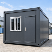 Bâtiment modulaire préfabriqué en acier de 20 pieds à assemblage rapide, avec panneaux sandwich, pour bureaux, dortoirs, entrepôts et hôtels