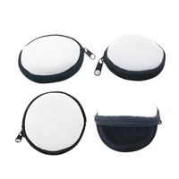 Vente en gros d'ébauches de sublimation petite pochette sac porte-monnaie pochette Airpads