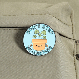 Épingles en émail 'Procédez à votre propre risque' - Broches amusantes en forme <span class=keywords><strong>de</strong></span> plantes succulentes et <span class=keywords><strong>de</strong></span> cactus en pot, badges <span class=keywords><strong>de</strong></span> revers, bijoux en gros - Product Image 3