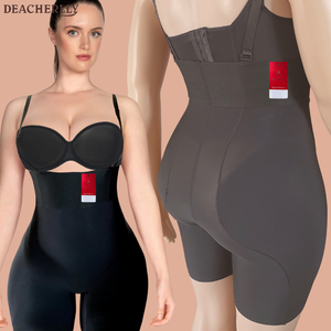 Almohadillas de cadera no extraíbles, potenciador de cadera, levantador de glúteos, ropa moldeadora acolchada, sin costuras, suave, barriga, entrepierna abierta, moldeador de cintura y muslo - Product Image 2