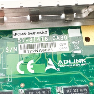 ADLINK CPCI-6510V/610/M4G-0460 <span class=keywords><strong>51</strong></span>-31418-0A30 Gömülü Bilgisayar 6U CPCI Core I7 610E Lehimli 4GB <span class=keywords><strong>DDR3</strong></span>-1066 ECC Bellek Stokta - Product Image 5