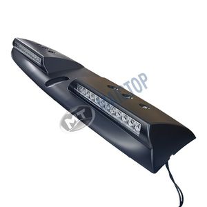 Alerón para coche apto para Ford Ranger, alerón modificado negro con luces - Product Image 2
