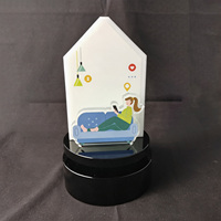Trophée d'entreprise en cristal personnalisé Neelpure 187071 au design unique et créatif pour la reconnaissance et les souvenirs