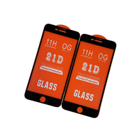 Protection d'écran en verre trempé de qualité 21D AAA, anti-choc, épaisseur 0,3 mm, protection d'écran pour IPHONE 18promax 17 16 15 14 13 12