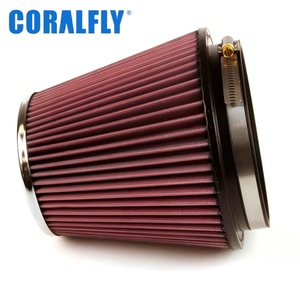 Filtro de Aire Universal de Alto Flujo RF-1042 con Abrazadera para Motor K&N, Precio al por Mayor - Product Image 1