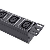 Yosun – Unité de distribution d'alimentation (PDU) personnalisée en gros, 19 pouces, 1U, 8 voies, IEC C13 C14, avec interrupteur, pour armoire de serveur