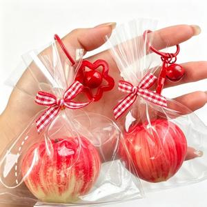 Juguete Blandito de Manzana con Maltosa para Navidad, Llavero de Fruta de la Paz Navideña, Juguete Antiestrés para Apretar - Product Image 4