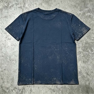 Camiseta Personalizada de Manga Corta para Hombre, Cuello Redondo, Algodón, Estampado de Letras, Estilo Casual Urbano, Tallas Grandes - Product Image 2