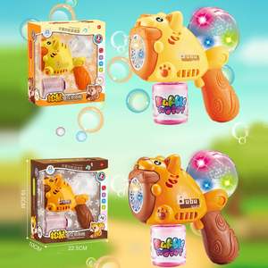 Nueva Pistola de Burbujas Automática, Linda y Divertida, con Luces, <span class=keywords><strong>a</strong></span> Prueba de Fugas, con Diseño de Ardilla y Copo de Nieve - Product Image 5