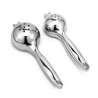 OEM ODM Klantlogo Zware Kwaliteit Zinklegering Handmatige Citroenpers Citruspers Handheld Lime Extractor voor Bar Restaurant Cocktail