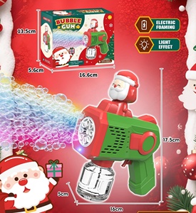 Pistolet à bulles électrique pour <span class=keywords><strong>Halloween</strong></span>, cadeau de promotion de la meilleure qualité, jouet de Noël pour enfants, <span class=keywords><strong>jeu</strong></span> d'extérieur - Product Image 4