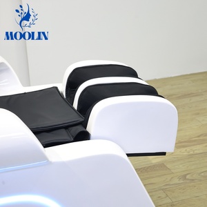 MOOLIN Bac à shampoing moderne en céramique, étanche, écologique, avec fonctions de massage et multifonctionnel, pour salon de coiffure, salle de sport, salle de bain - Product Image 3