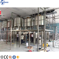Vente chaude nouveau produit 200-2000l ligne de pasteurisation liquide d'oeufs