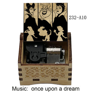 <span class=keywords><strong>Érase</strong></span> <span class=keywords><strong>una</strong></span> <span class=keywords><strong>vez</strong></span> un sueño princesa durmiente caja de música de madera viento movimiento de música especial lindo regalo de madera para amigos cumpleaños familiar - Product Image 3