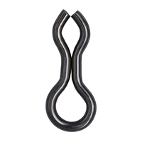 Boucles en Fil de Fer pour Moules à Plombs de Pêche DIY Œillets Lisses Haut de Gamme pour Plombs Anneaux Écartés Matériel de Mon