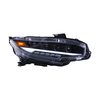 Pour Honda Civic 10ème génération 2016-2021, ensemble de phares LED, lentille de projecteur LED RS, feux de jour DRL, clignotants séquentiels, phare avant, pièces automobiles