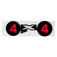 Logo en plastique 3d personnalisé autocollants latéraux de corps de garde-boue conviennent aux peaux de véhicules tout-terrain et aux accessoires de décoration de camion