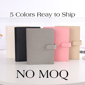 Hongbo Meilleure vente 5 couleurs <span class=keywords><strong>Litchi</strong></span> cuir 30MM 6 anneaux A6 Budget Cash Binder portefeuille avec espèces farce enveloppes disponibles - Product Image 3