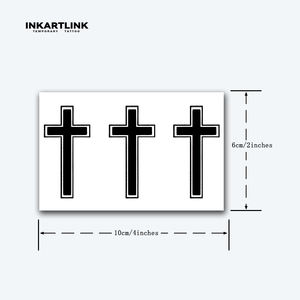 Tatuajes Clásicos Cruzados al por Mayor, Tatuaje de Larga Duración de 15 Días, Resistente al Agua, Arte Corporal con Jugo de Fruta Natural para Brazos y Piernas, Suministro al por Mayor - Product Image 4