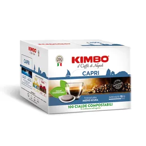Capsule di Caffè Kimbo Capri Blend, 50 Capsule ESE 44mm Riutilizzabili in Plastica, Set da 0,12€ per Capsula - Product Image 1