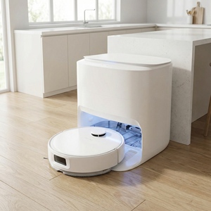 Aspiradora Robótica con Navegación LDS SLAM, Succión de 8000 Pa, 3 en 1, Barredora, Mopa Húmeda y Seca, Secado Automático - Product Image 1