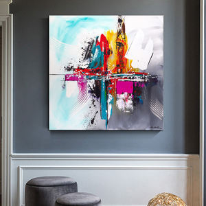 Textura pintada a mano artista Leonid afremov textura arte <span class=keywords><strong>Amsterdam</strong></span> pintura al óleo - Product Image 2