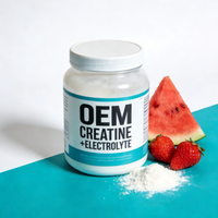 Poudre de créatine + électrolytes OEM - Compléments alimentaires |   Croissance musculaire maigre et hydratation - Créatine monohydrate et électrolytes