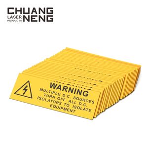 Etichetta di Avvertimento per Pericolo Elettrico, Segnale di Sicurezza per Rischio di Shock Elettrico - Product Image 4