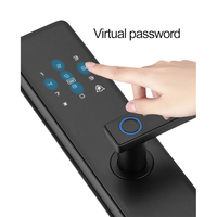 Serrure de porte intelligente à empreinte digitale et mot de passe, entrée sans clé, Tuya TTlock, serrure de porte électronique, Cerradura Inteligente, pour la maison