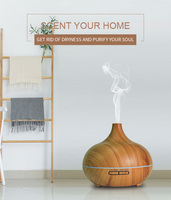 Cadeaux de Noël électriques, diffuseur d'arômes ultrasonique, humidificateur à brume froide, huiles essentielles, aromathérapie, lumière LED 7 couleurs, portable