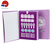 Cuaderno Escolar Personalizado con Espiral, Agenda con Pegatinas de Marca Privada Certificada por FSC y EN71, Diario Educativo Ecológico