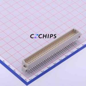 9031646921 Board-to-Board & Backplane Connector Bent Lead Through Hole,P=2.54mm Connector 64P 2.54mm Right Angle Insert 2 - Product Image 1